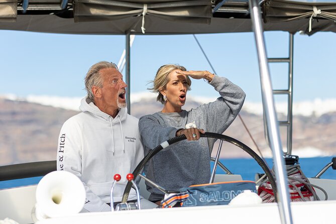 Semi Private Santorini Catamaran Tour - What semi-private means here
