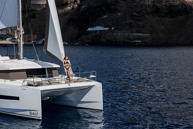 Shared Catamaran Half Day Cruise in Santorini - What this Santorini cruise is really like