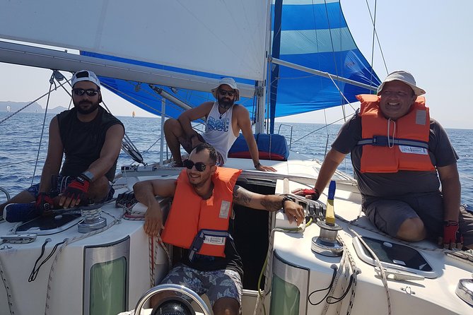 Single day Sail boat cruise with swimming, snorkeling, drinks and lunch - Setting off from Rhodes Town at 10:00 a.m.