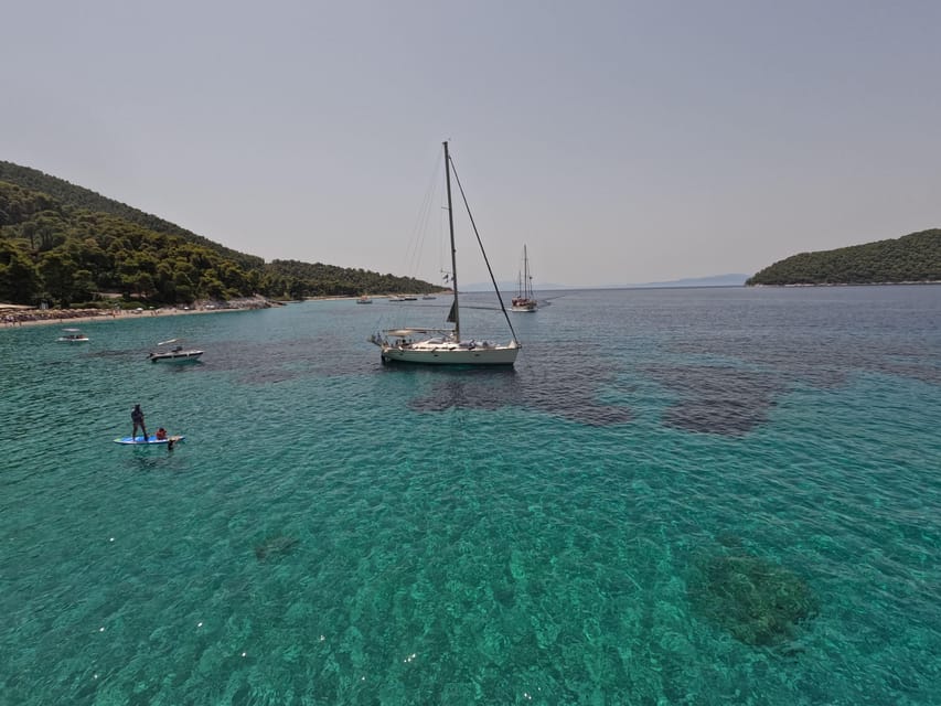 Skiathos: day sailing trip with swim stops and lunch - Life aboard the 46-foot boat