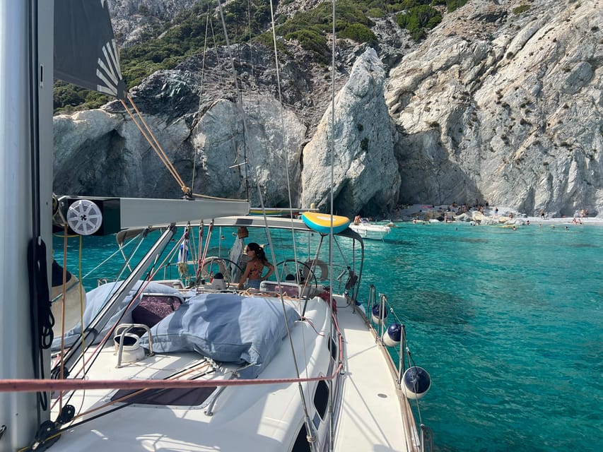 Skiathos: day sailing trip with swim stops and lunch - What the $157 price includes