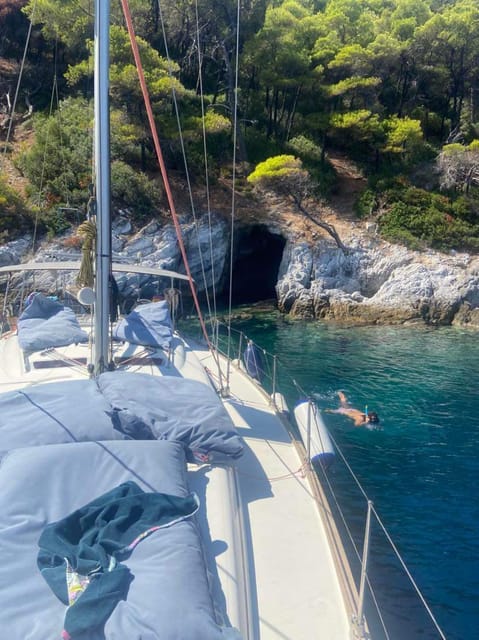 Skiathos: day sailing trip with swim stops and lunch - Weather, safety, and practical limits