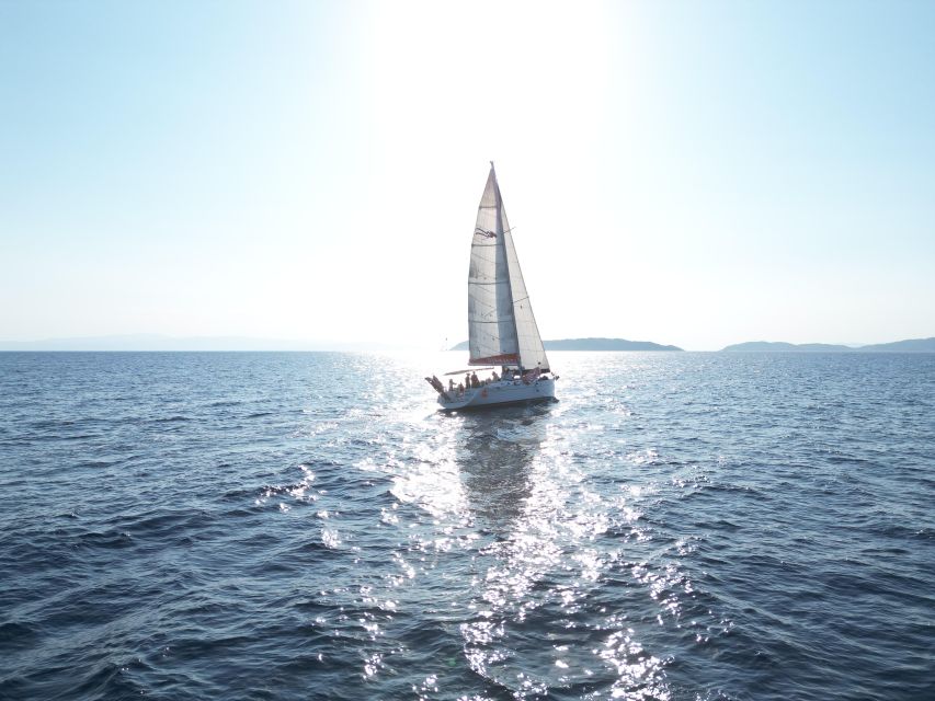 Skiathos: Private Sailing Trip with Lunch and Snorkeling - Key points at a glance
