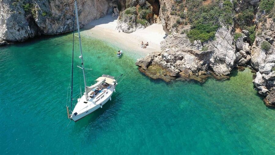 Small-Group Sailing Cruise in Nafplio with Local Treats - A quieter second stop for swimming and SUP