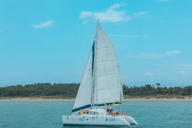 Sunset Cruise in Corfu Old Town on a luxury Catamaran - Swimming and snorkelling before sunset