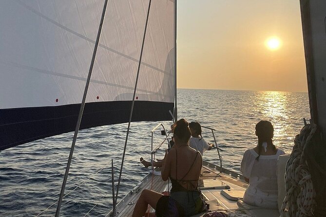 Sunset Sail Cruise to Rhenia, Mykonos Beach Safari, Dinner&Drinks - A Greek buffet served onboard